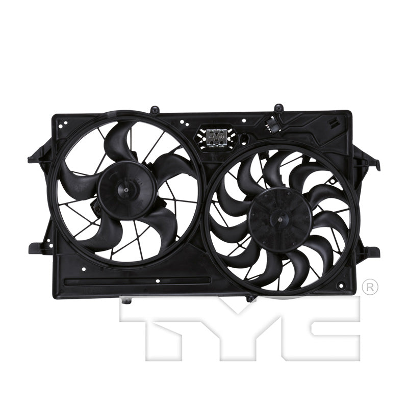 TYC 621230 Cooling Fan Assembly for 2003-2004 Ford Focus