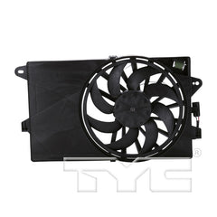 TYC 623050 Cooling Fan Assembly for 2012-2019 Fiat 500