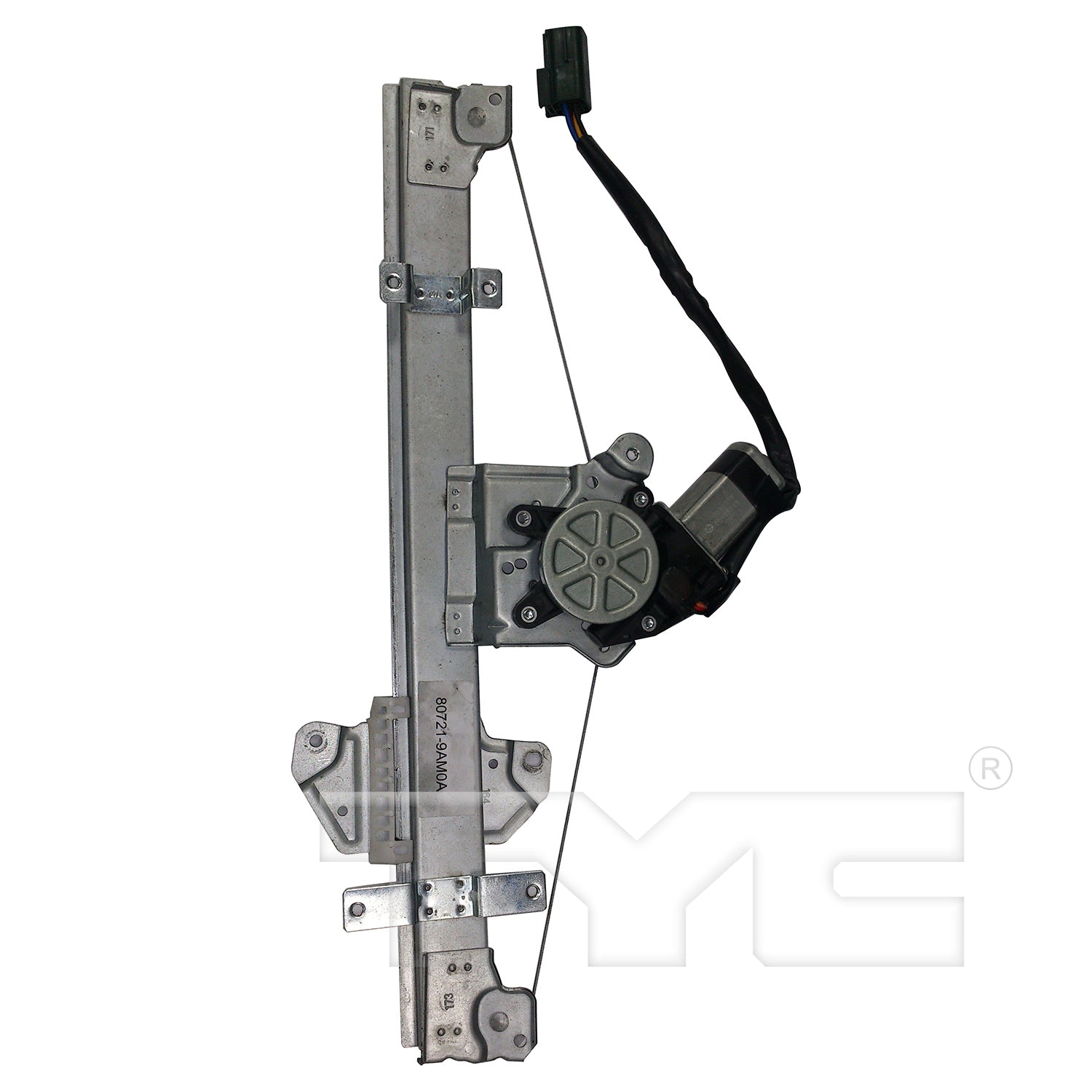 TYC 660610 Power Window Motor and Regulator Assembly for 2013-2019 Nissan Sentra
