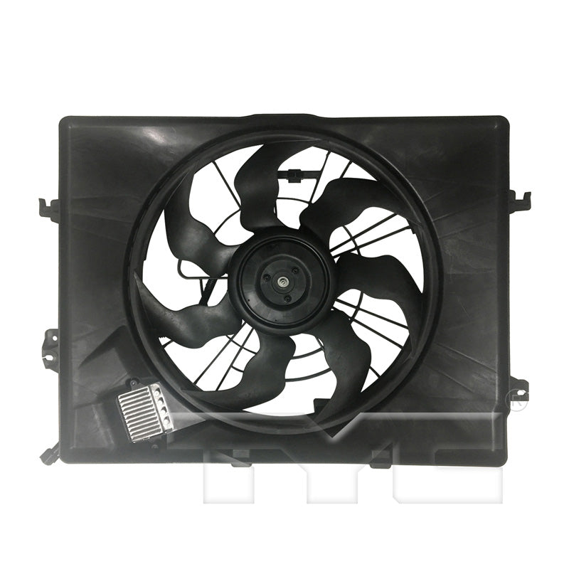 TYC 623950 Cooling Fan Assembly for 2011-2016 Hyundai Sonata