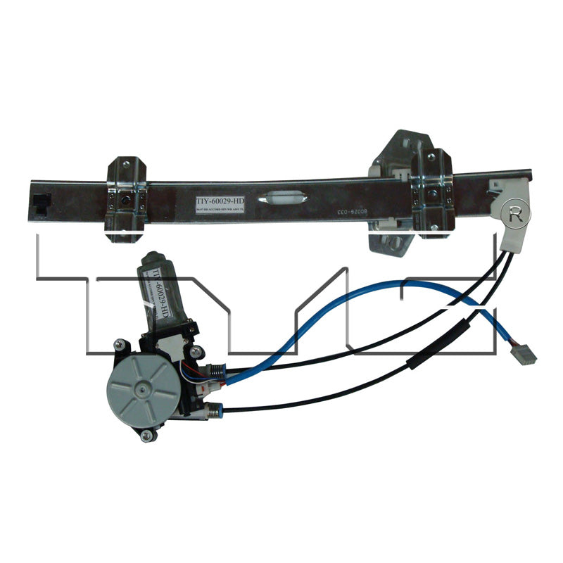 TYC 660060 Power Window Motor and Regulator Assembly for 1994-1997 Honda Accord