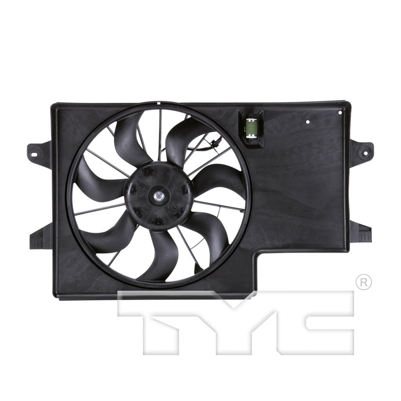 TYC 621850 Cooling Fan Assembly for 2008-2011 Ford Focus