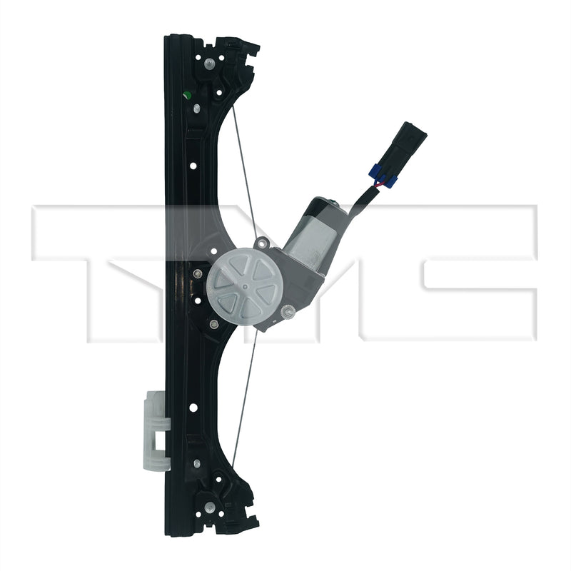 TYC 660752 Power Window Motor and Regulator Assembly for 2012-2019 Fiat 500
