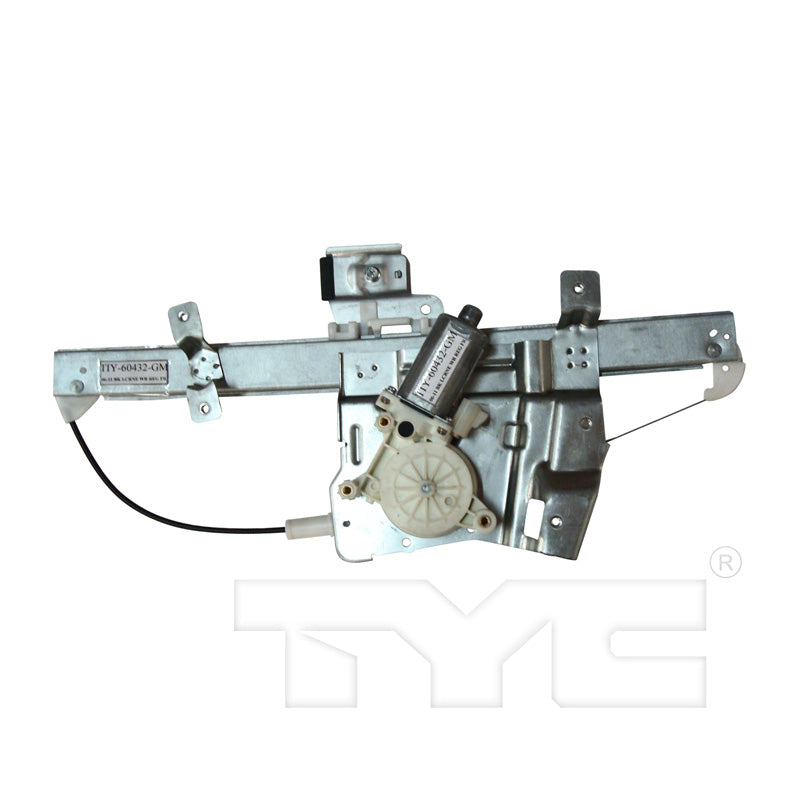 TYC 660409 Power Window Motor and Regulator Assembly for 2006-2011 Buick Lucerne