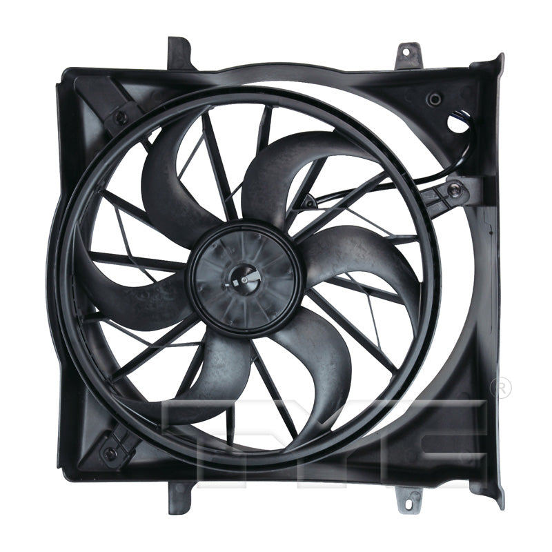 TYC 621560 Cooling Fan Assembly for 2005 Jeep Liberty