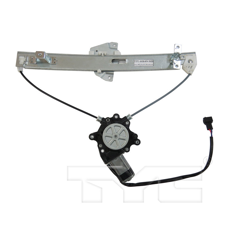 TYC 660568 Power Window Motor and Regulator Assembly for 2004-2012 Mitsubishi Galant