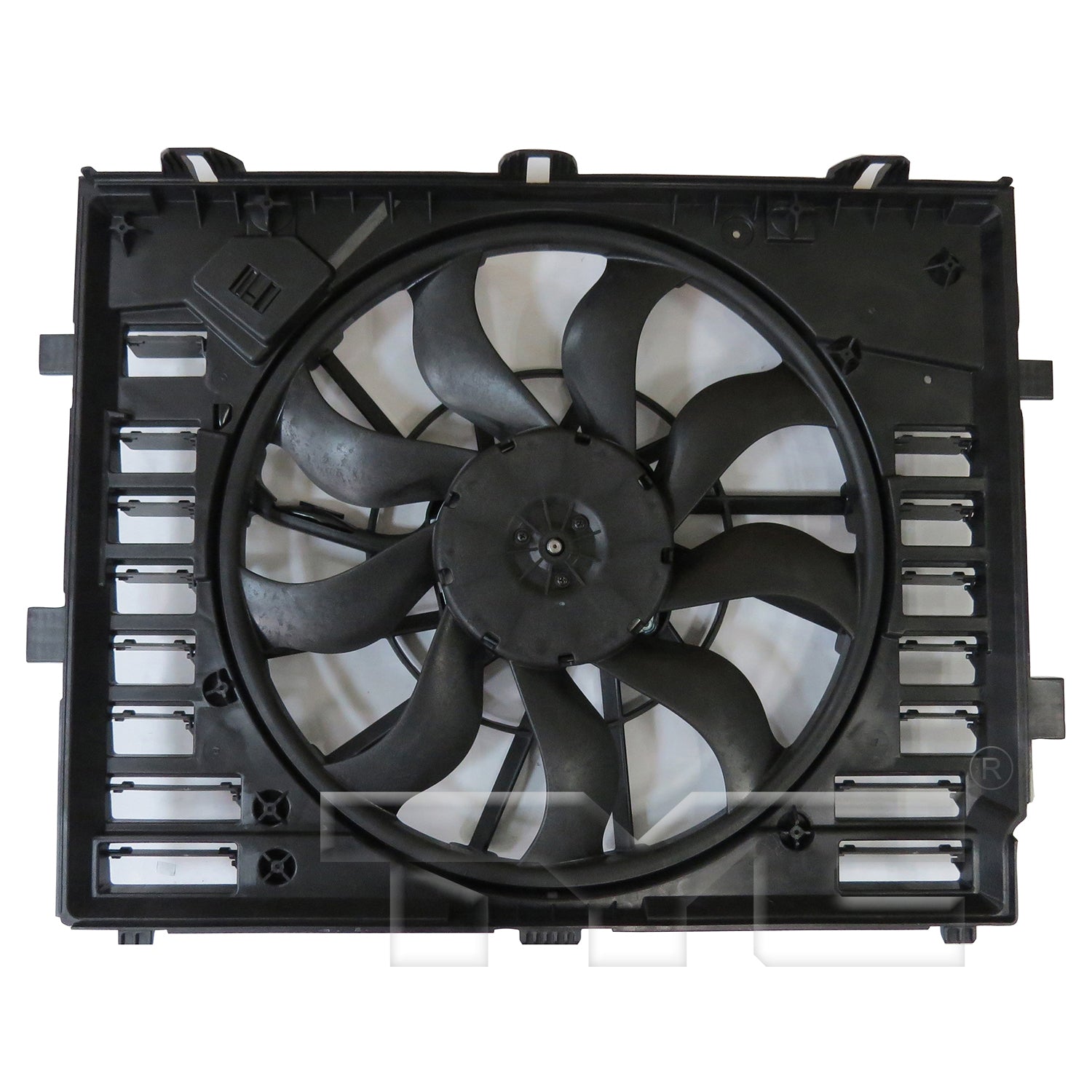 TYC 624760 Cooling Fan Assembly for 2011-2018 Porsche Cayenne