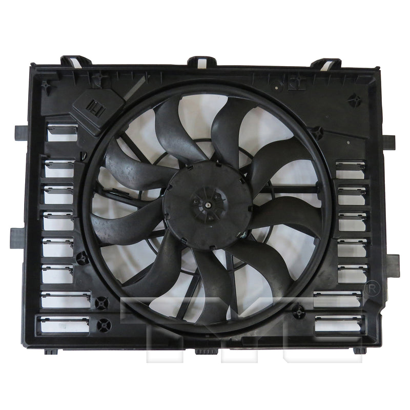 TYC 624760 Cooling Fan Assembly for 2011-2018 Porsche Cayenne