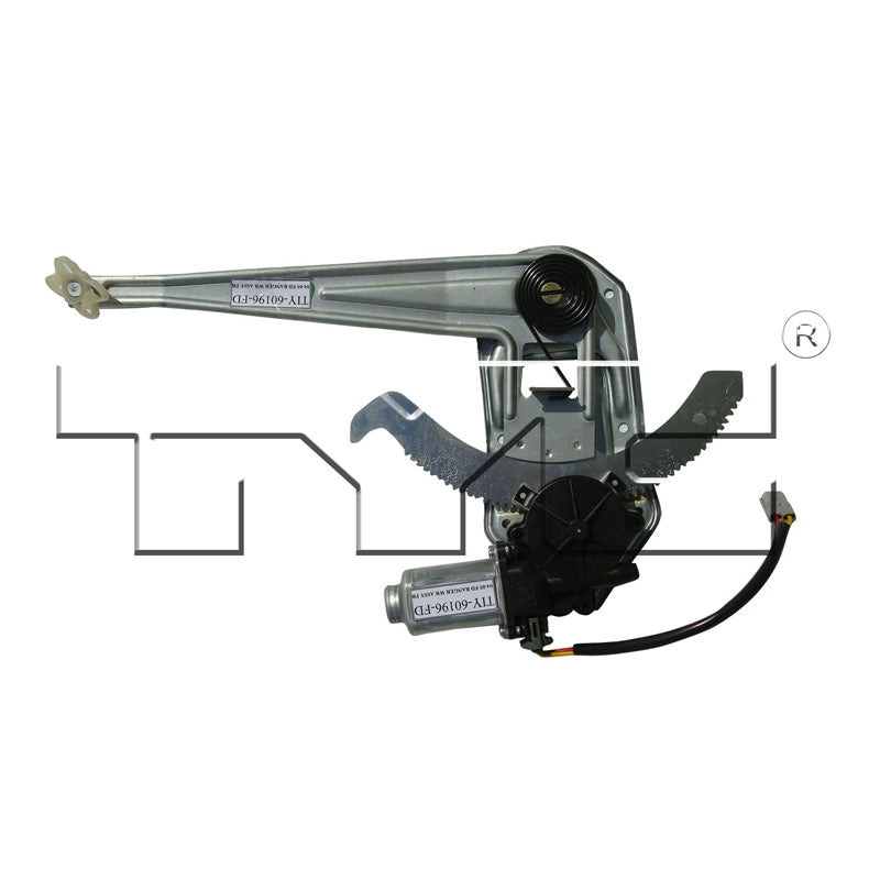 TYC 660257 Power Window Motor and Regulator Assembly for 1996-2011 Ford Ranger