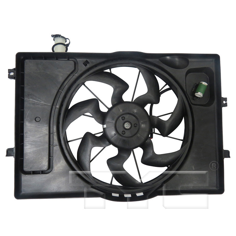 TYC 623820 Cooling Fan Assembly for 2017-2025 Hyundai Elantra