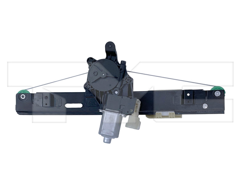 TYC 660807 Power Window Motor and Regulator Assembly for 2012-2018 Ford Focus