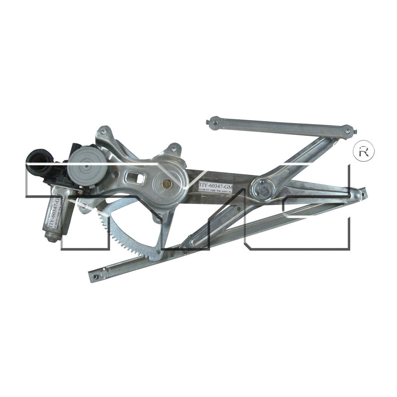 TYC 660208 Power Window Motor and Regulator Assembly for 2003-2008 Pontiac Vibe