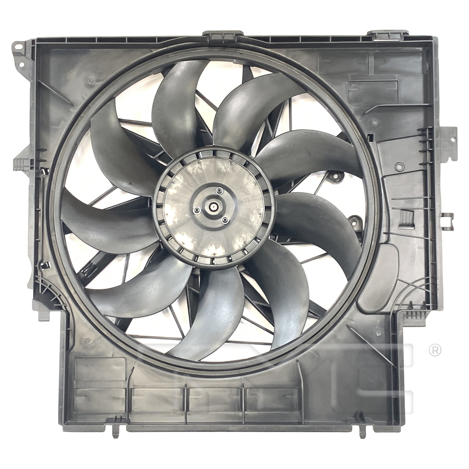 TYC 625460 Cooling Fan Assembly for 2011-2017 BMW X3
