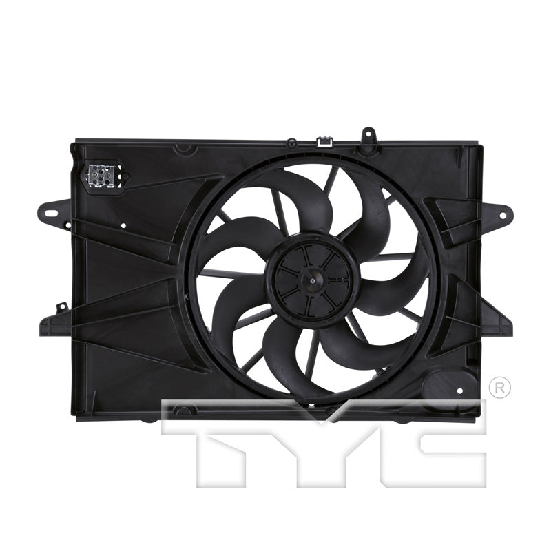 TYC 622720 Cooling Fan Assembly for 2010-2017 Chevrolet Equinox