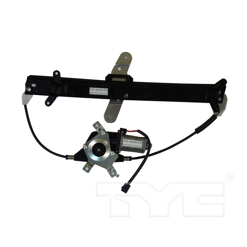 TYC 660232 Power Window Motor and Regulator Assembly for 1998-2011 Lincoln Town Car