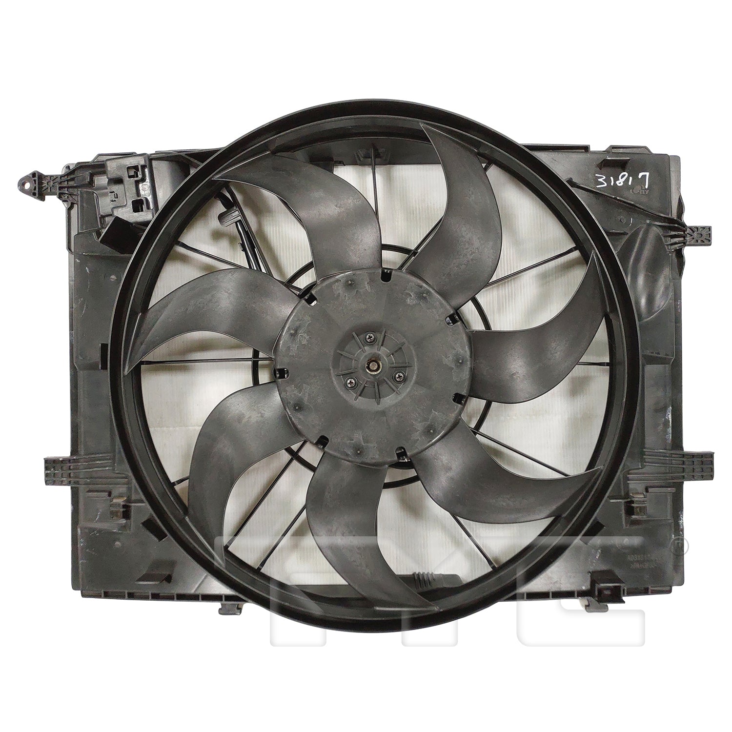 TYC 625000 Cooling Fan Assembly for 2015-2023 Mercedes-Benz C300