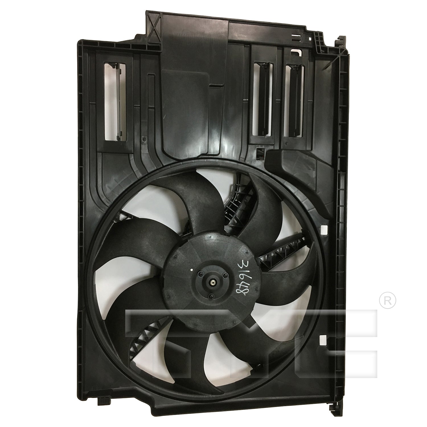 TYC 624480 Cooling Fan Assembly for 2015-2019 BMW X1