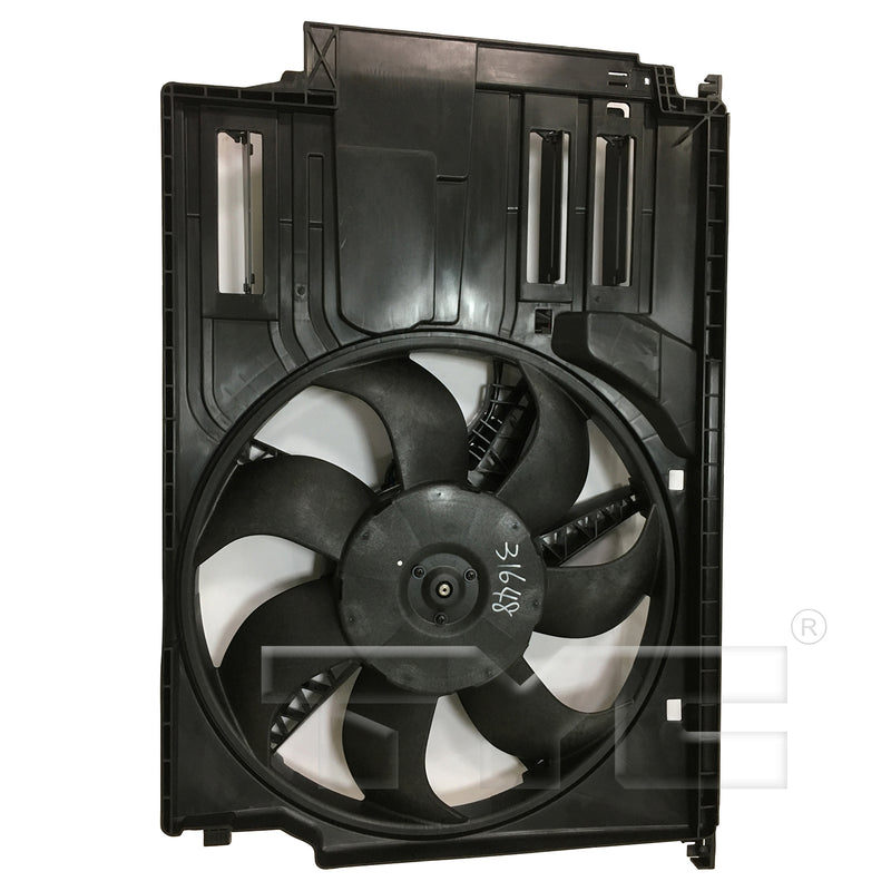 TYC 624480 Cooling Fan Assembly for 2015-2019 BMW X1