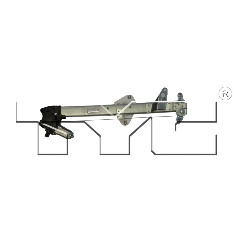 TYC 660378 Power Window Motor and Regulator Assembly for 2008-2012 Honda Accord