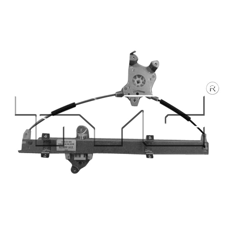 TYC 660078 Power Window Motor and Regulator Assembly for 2000-2003 INFINITI I30