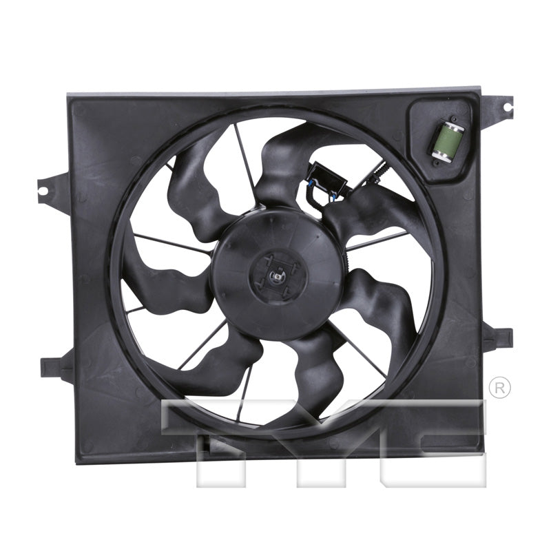 TYC 622240 Cooling Fan Assembly for 2010-2011 Kia Soul
