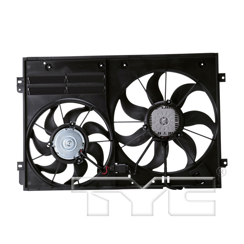 TYC 622830 Cooling Fan Assembly for 2012-2019 Volkswagen Beetle