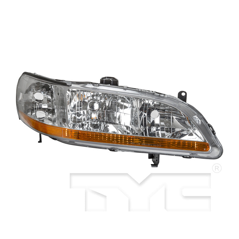 TYC 20-5119-91-9 CAPA Certified Headlight Assembly for 2001-2002 Honda Accord