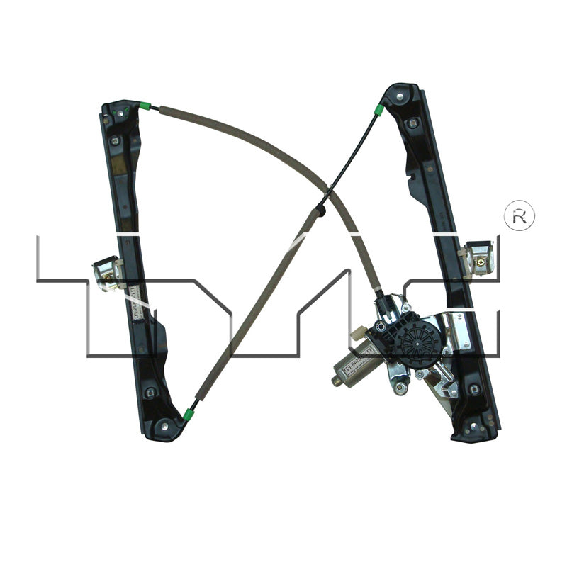 TYC 660346 Power Window Motor and Regulator Assembly for 2000-2007 Ford Focus