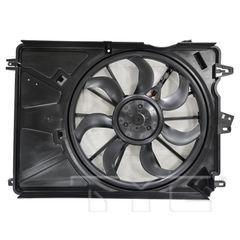 TYC 625720 Cooling Fan Assembly for 2019-2023 Fiat 500X