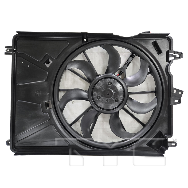 TYC 625720 Cooling Fan Assembly for 2019-2023 Fiat 500X