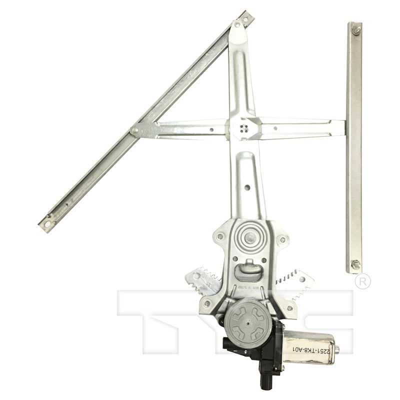 TYC 660604 Power Window Motor and Regulator Assembly for 2011-2017 Honda Odyssey