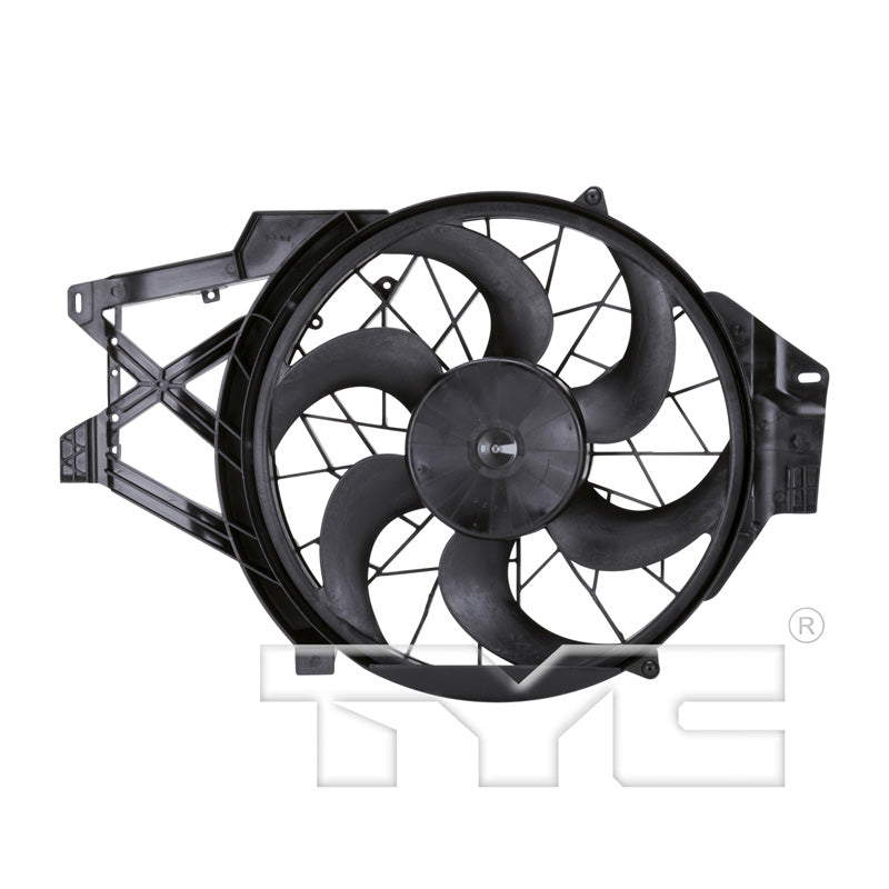 TYC 620460 Cooling Fan Assembly for 1999-2004 Ford Mustang