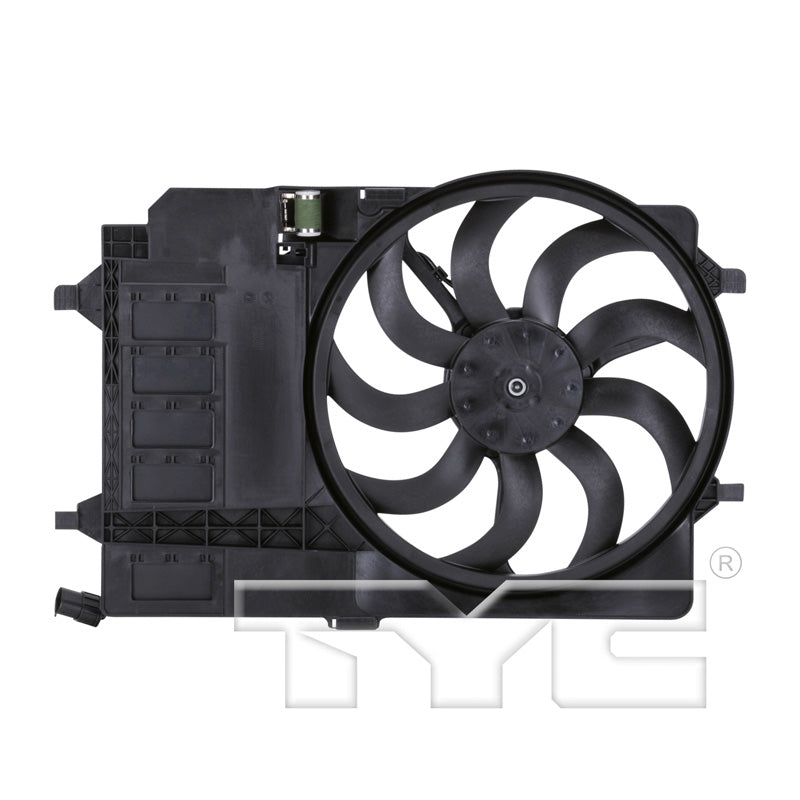 TYC 621980 Cooling Fan Assembly for 2002-2003 Mini Cooper