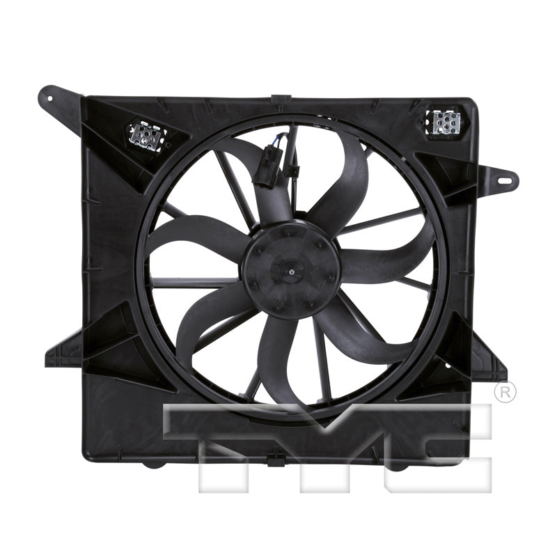 TYC 622650 Cooling Fan Assembly for 2010-2016 Cadillac SRX