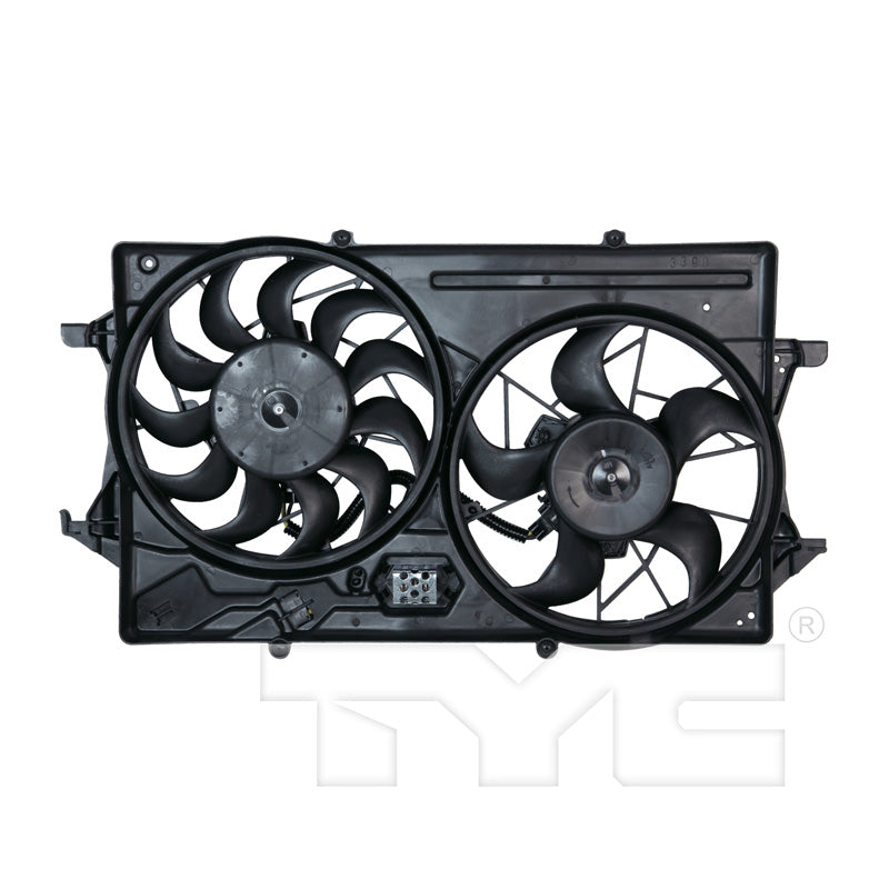 TYC 620720 Cooling Fan Assembly for 2000-2002 Ford Focus