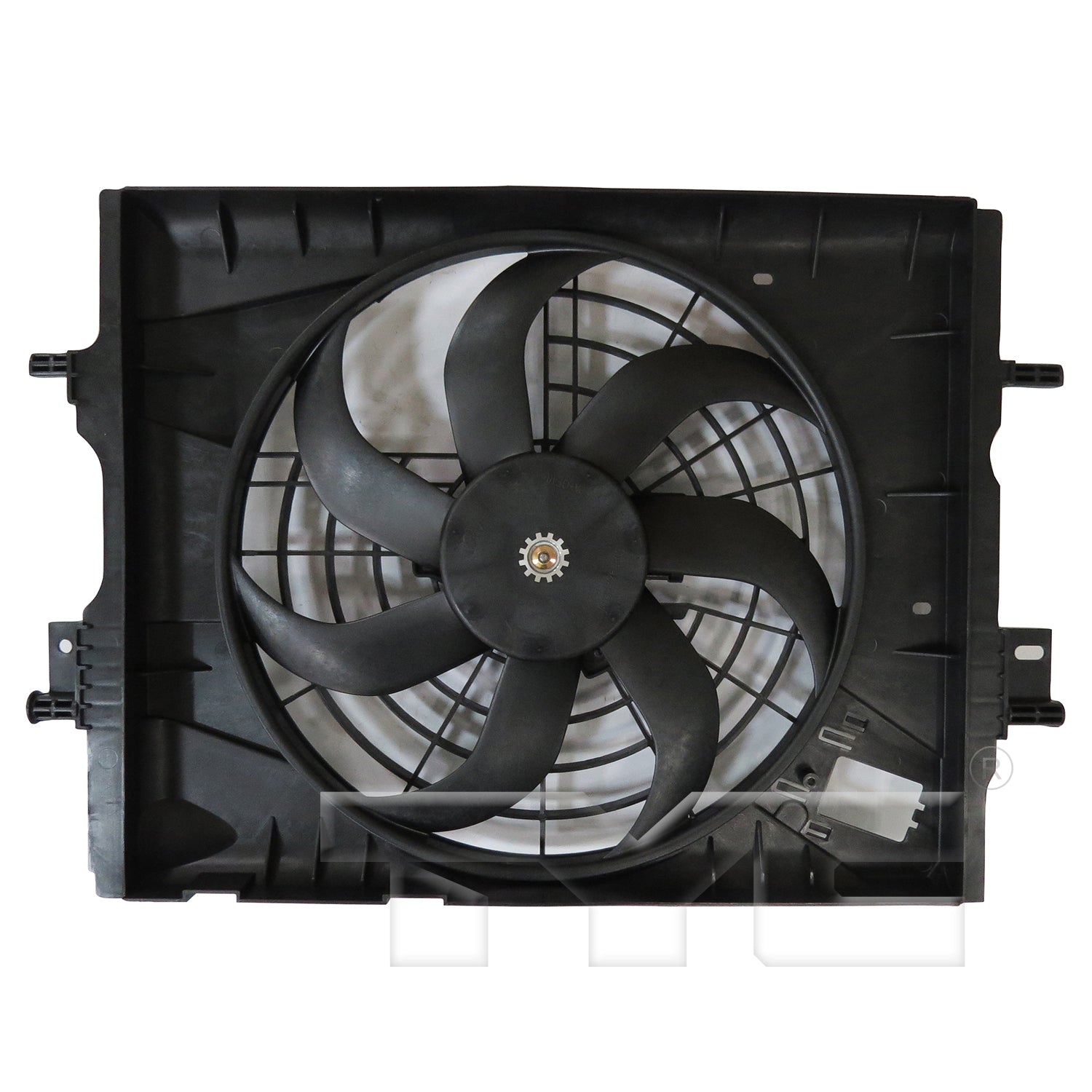 TYC 624640 Cooling Fan Assembly for 2018-2023 Nissan Kicks