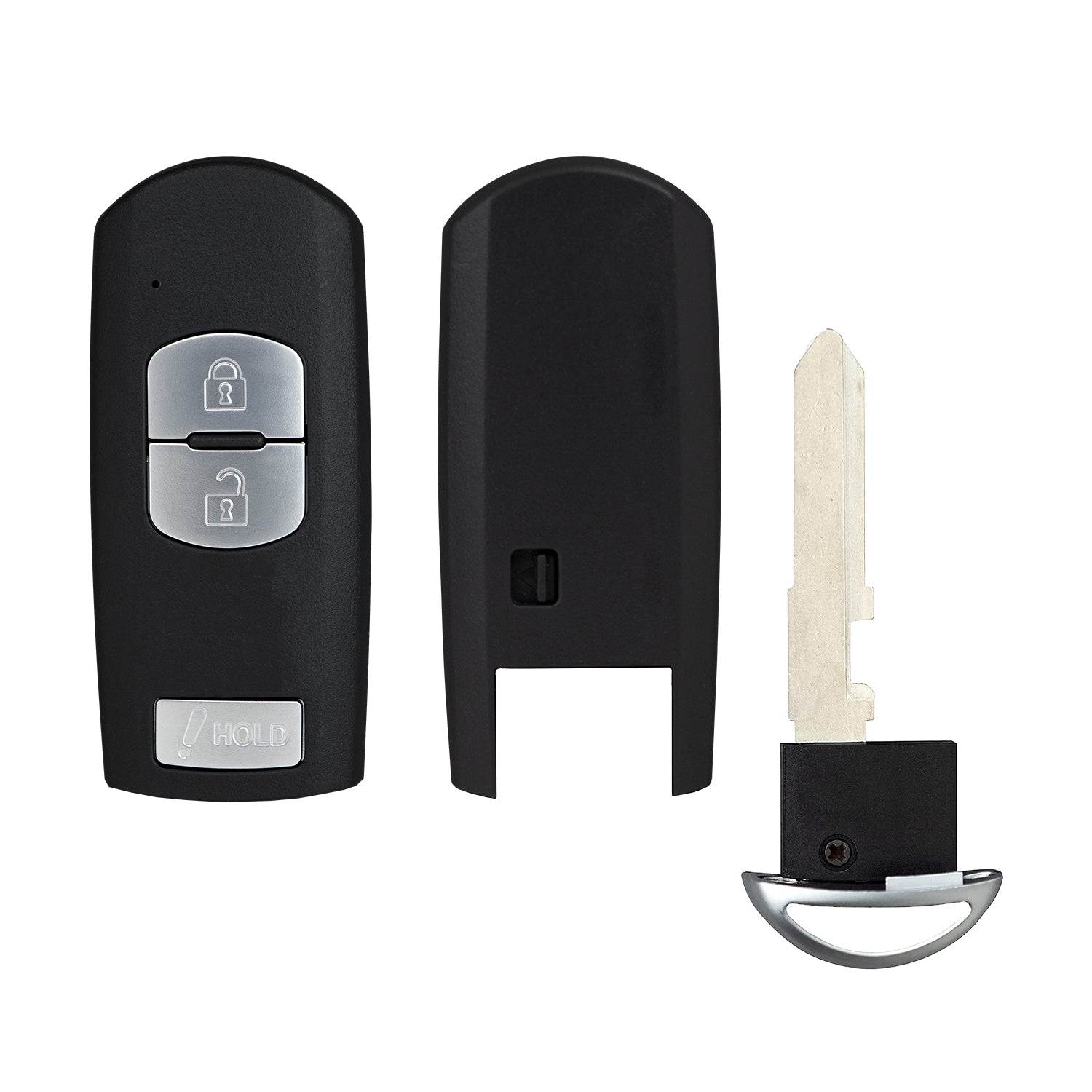 3 Button Proximity Remote Smart Key Shell Case for Mazda 3 CX3 CX5 CX9 WAZSKE13D01 (Shell Case)
