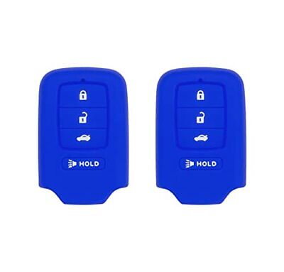 Silicone case for Honda Civic Accord (Double Blue)