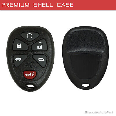 Remote Key Shell Case for Chevy HHR Uplander Montana Relay Terraza 2005-2011 KOBGT04A 15114376 (6 Button)