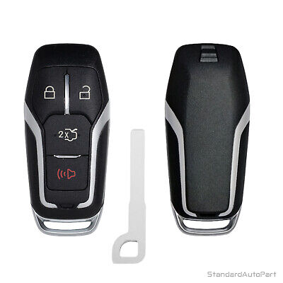 Smart Keyless Fob for Ford Fusion Explorer Edge Mustang 2013-2017 M3N-A2C31243300 164-R8109 (4 Button)