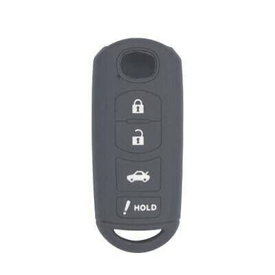 Grey Silicone Case for 4 Btn Smart Key for Mazda CX9 CX7 Miata MX5 6 3 CX5