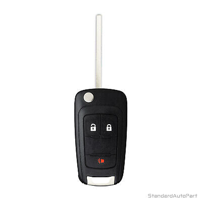 Remote flip Key Shell Case for Chevrolet Equinox Sonic GMC Terrain OHT01060512