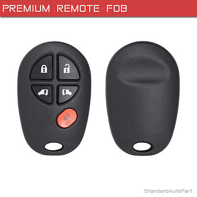 Remote for Toyota Sienna (2004-2016) GQ43VT20T (5 Button)