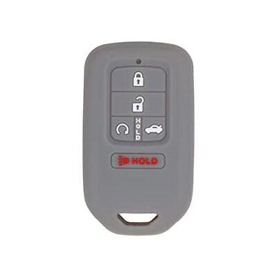 Grey Silicone Case for Honda Smart Key KR5V2X Pilot (2016-19) Civic (2016-21)