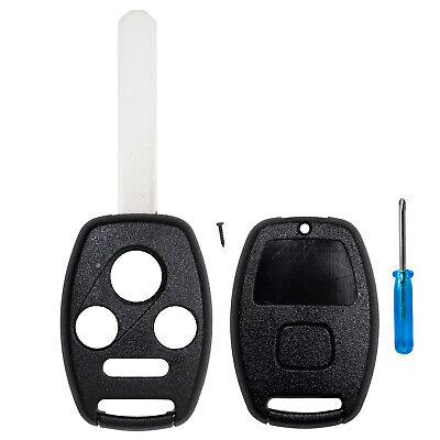 Remote Head Key for Honda Accord Element CR-V (4 Button w/Chip Holder)