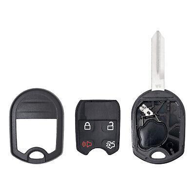 Remote Head Key Shell Case for Ford Edge Expedition Flex Fusion Taurus 2000-2019 CWTWB1U793 164-R8073 (4 Button)