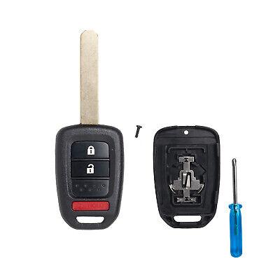 Remote Head Key Shell Case for Honda CR-V Crosstour Fit 2015-2020 MLBHLIK6-1T 35118-TY4-A00 (4 Button)