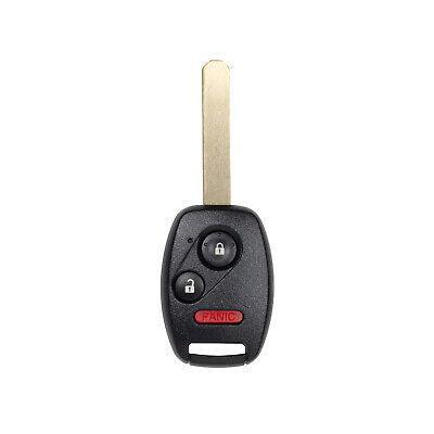 Remote Head Key for Honda Crosstour CR-V CR-Z Fit Insight 2007-2013 MLBHLIK-1T 35111-SWA-306 (3 Button)