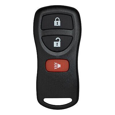Remote Key Fob for Nissan Frontier Murano Pathfinder Quest Titan Xterra Armada FX35 FX45 QX4 KBRASTU15 5931636 (3 Button)