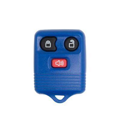 Remote Key Shell Case for Escape Excursion Explorer F-150 F-250 Ranger Windstar Navigator Mariner Monterey Mountaineer Tribute Expedition CWTWB1U331 8S4Z-15K601-AA (Blue - 3 Button)
